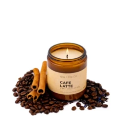 Wax + Fire Co. Cafe Latte Soy Candle