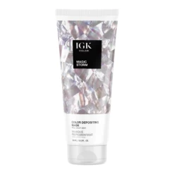 IGK Hair Color Depositing Hair Mask - Peek-A-Blue -Body Care Store Color Depositing Hair Mask Magic Storm 72002 3025 detail