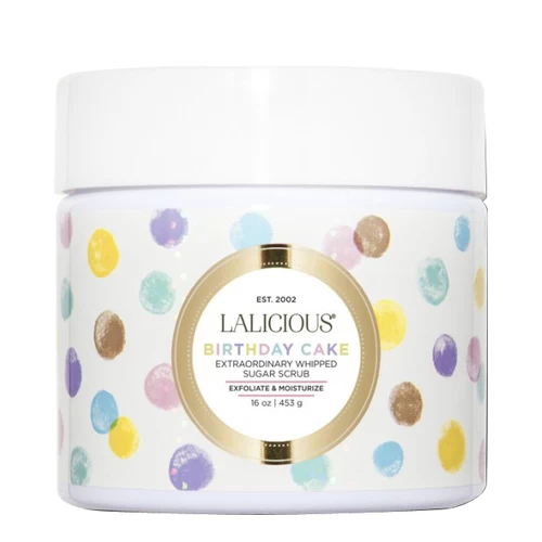 LaLicious Sugar Scrub - Birthday Cake 3 LaLicious Sugar Scrub - Birthday Cake