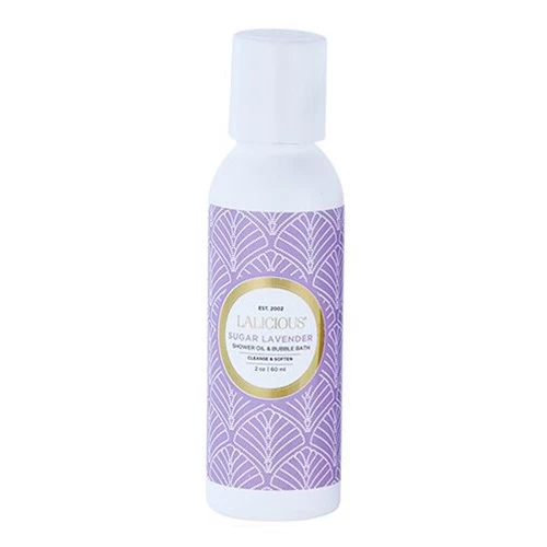 LaLicious Sugar Lavender - Shower Oil And Bubble Bath 3 LaLicious Sugar Lavender - Shower Oil And Bubble Bath